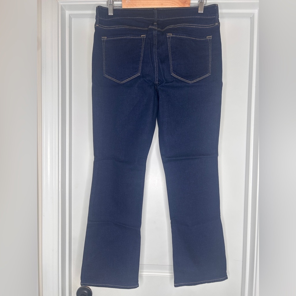 Old Navy Women’s Mid-Rise Wow Boot-Cut, 12 Short, Dark Wash - Picture 9 of 11